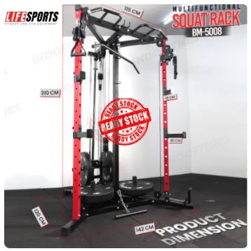 DUAL CABLE CROSSOVER ORIGINAL IMPORT functional trainer Cablecrosover multi power rack BM 5008