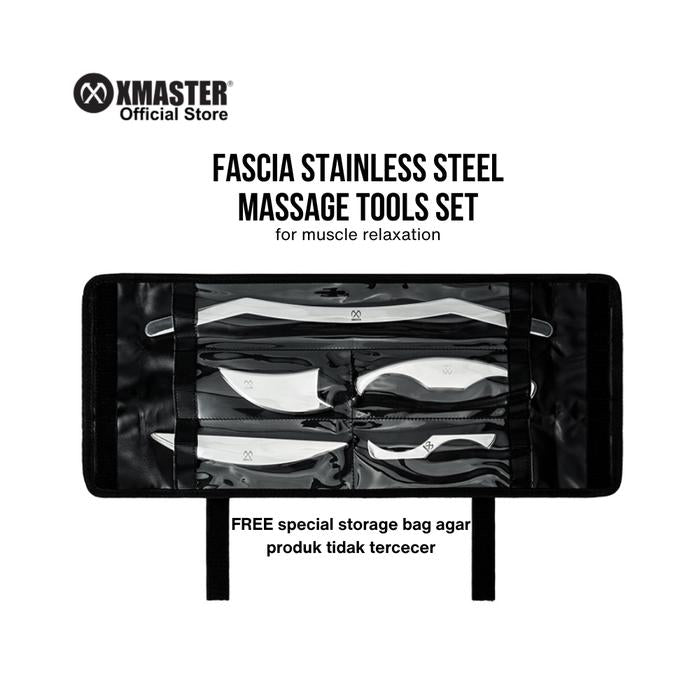 XMASTER Fascia Stainless Steel Massage Tool Set
