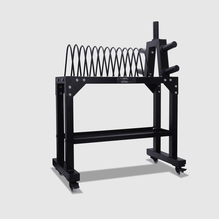 RUGHEN Powerlifting Calibrated Plate Rack