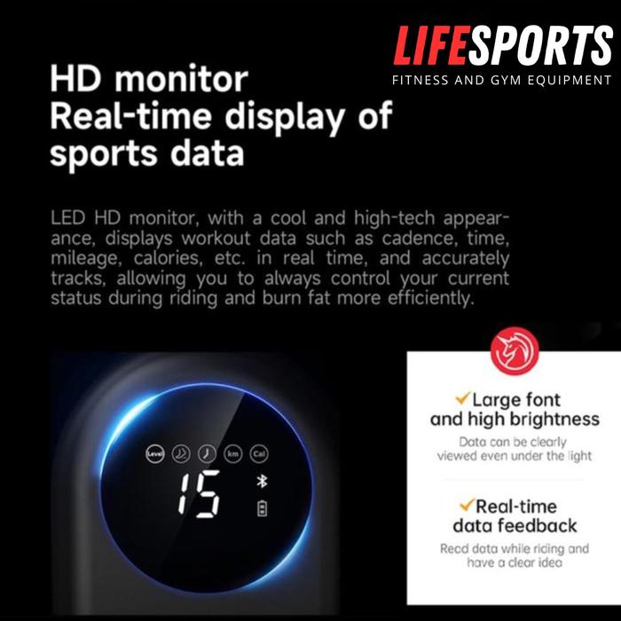 Alat Fitness Spinning bike Sepeda statis olahraga gym LS 908N spinning lifesports terbaru