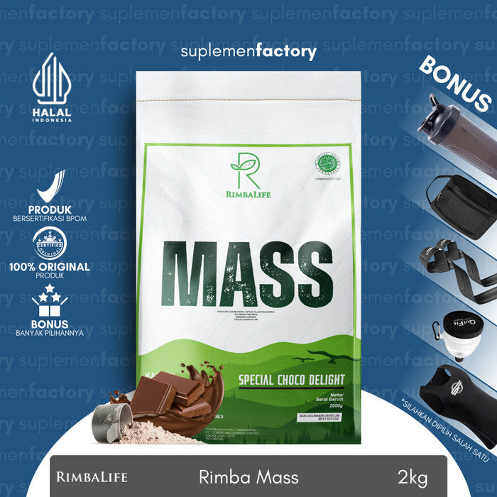 Rimba Life Rimba Mass 2kg Gainer Rimbamass Protein