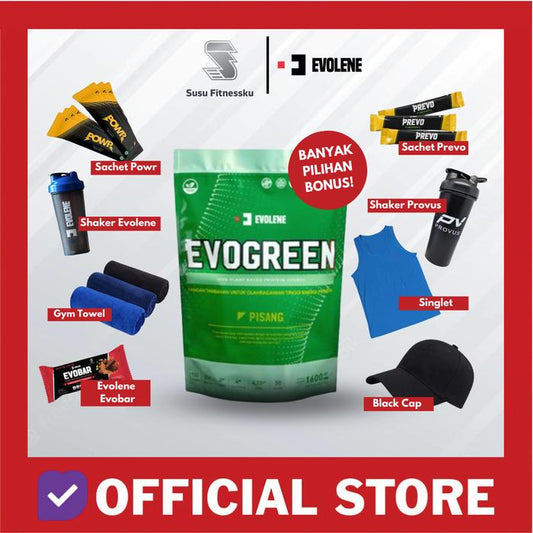 Evolene Evo green 50 sachet Vegan Protein Plant Based