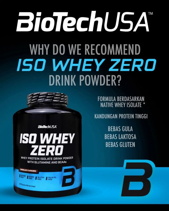 Biotech  - ISOWHEY ZERO LACTOSE 2270 Gram - Coklat