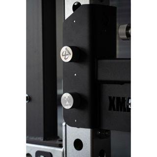 XMASTER GHD Glute Ham Developer - Alat Latihan Kaki & Otot Glutes Home Gym | Attachment untuk Bench & Cable Machine dengan Sistem Penguncian Cepat dan Bantalan Kaki yang Dapat Disesuaikan