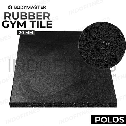 BODYMASTER Gym Floor Puzzle Matras Lantai Fitness Gym Mat Rubber Karet - Polos, BELUM ONGKIR