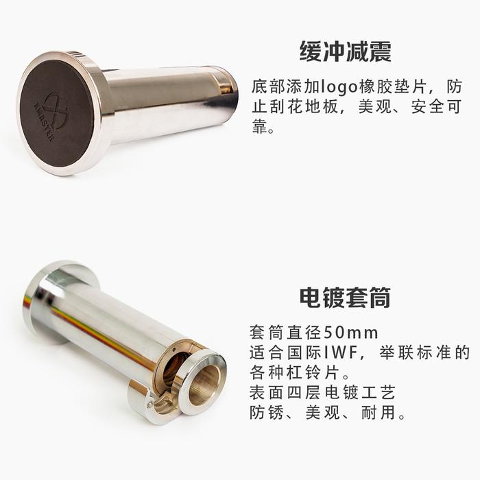 XMASTER Loadable Kettlebell set adjustable weight Plate IPF standard Strength home gym ROGUE ELEIKO - Combo 12,5 Kg