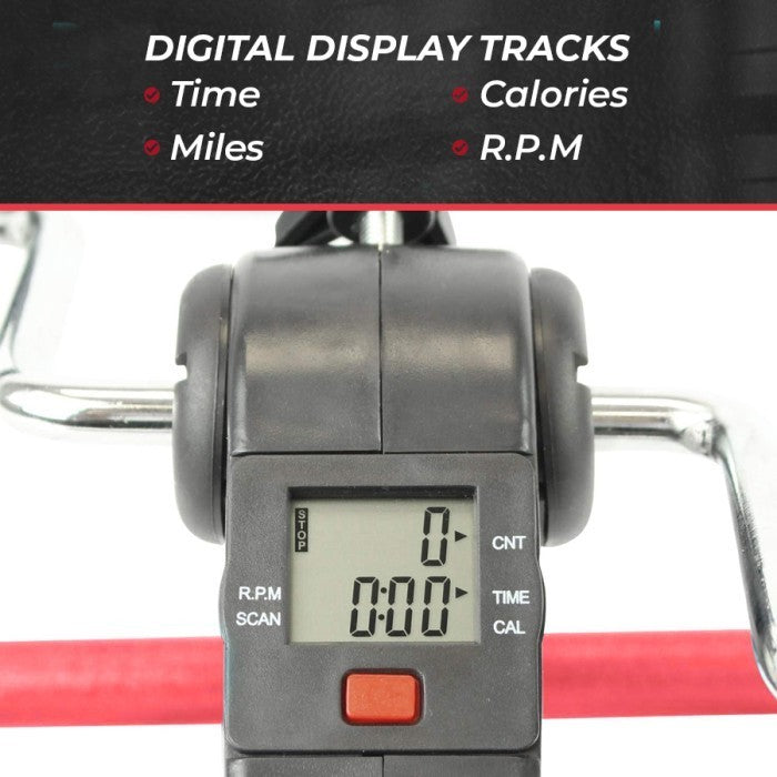 BODYMASTER Sepeda Statis Mini Bike -Terapi Kaki Tangan Stroke Lansia - Mini Bike, Biru