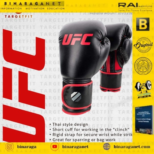 UFC MUAY THAI STYLE TRAINING GLOVES / SARUNG TINJU / BOXING / GLOVE