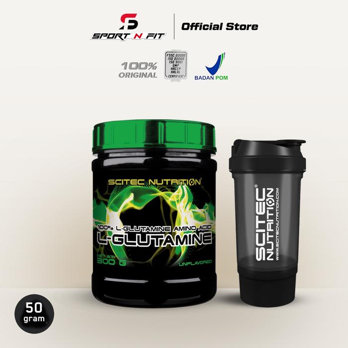 Scitec Nutrition - L GLUTAMINE 300 Gram optimum Health