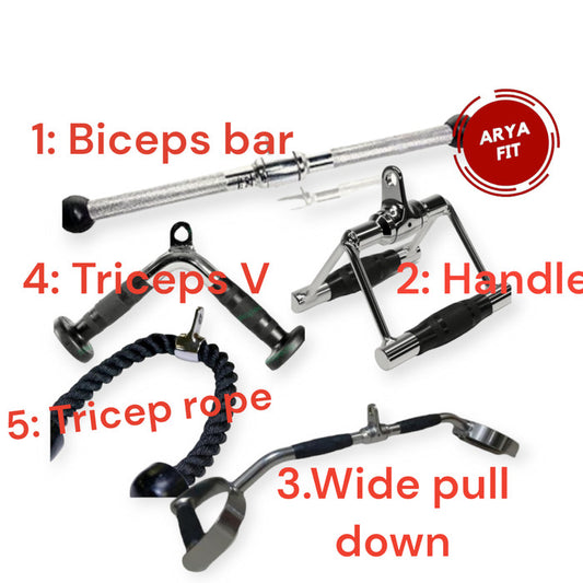 Biceps Triceps Straight Bar - 5: Triceps Rope