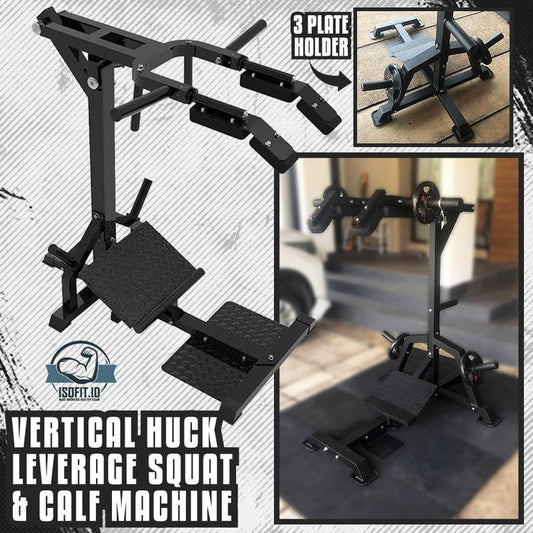 Vertical Huck Leverage Squat & Calf Machine / Alat Squat Multifungsi SD-5120HK
