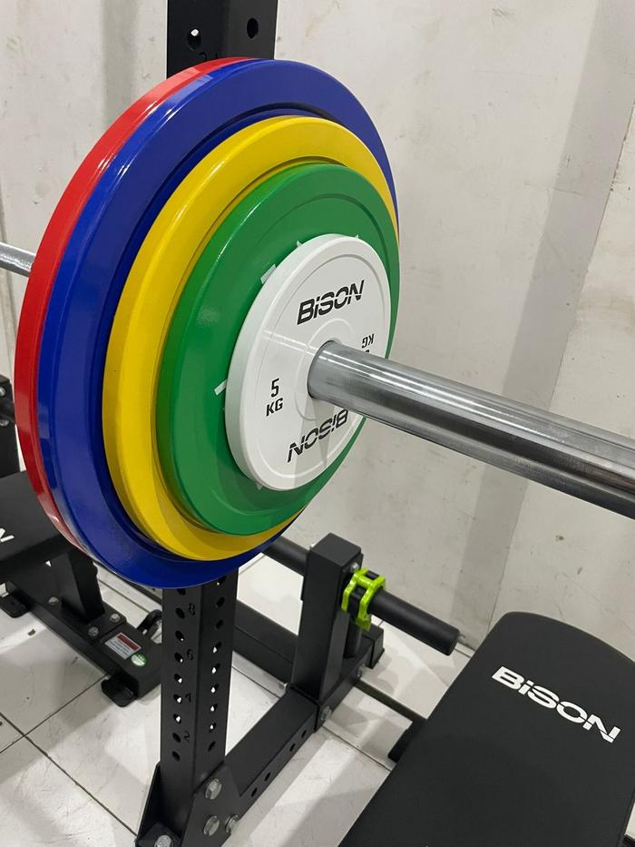 Bison 10 Kg Steel Calibrated Plates Competition Plate