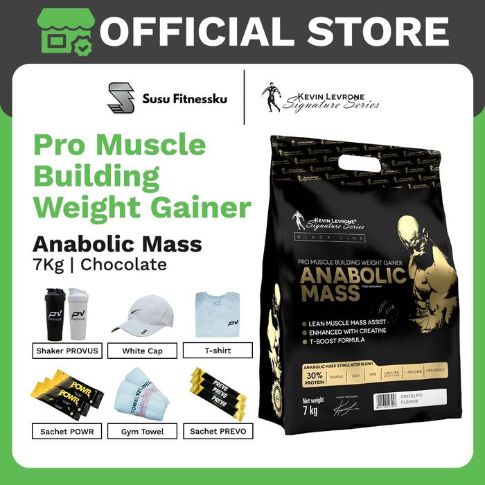 Kevin Levrone Anabolic Mass Gainer 7kg - Chocolate, Sachet Prevo