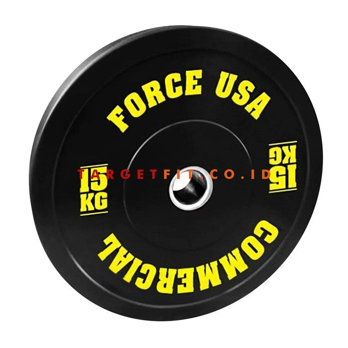 FORCE USA ULTIMATE TRAINING BUMPER PLATE BLACK 5KG - 25KG total 150kg