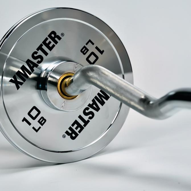 XMASTER EZ barbell Olympic Curl Mini Bar Strength CrossFit Home Gym Weightlifting ROGUE ELEIKO - Short Bar
