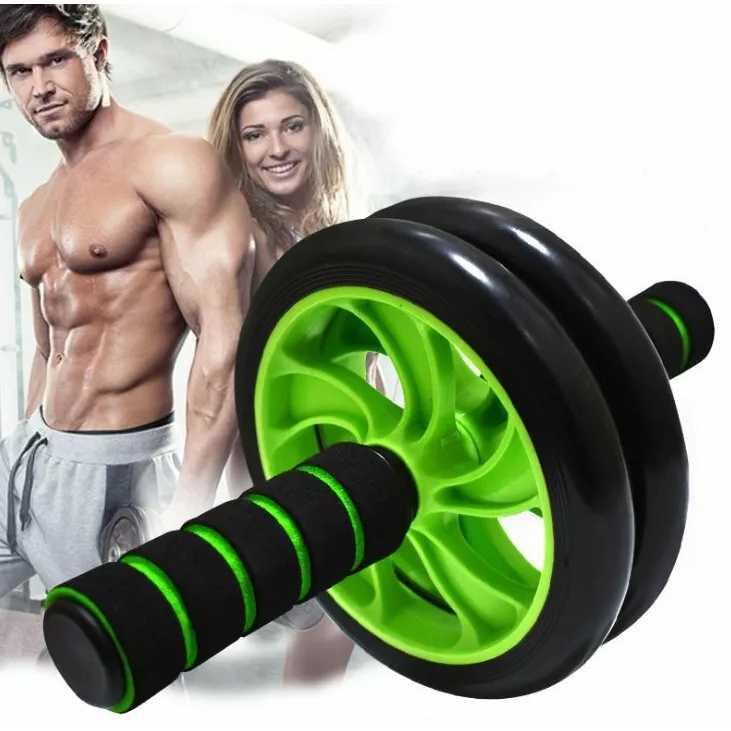 AB Wheel Sport Alat Gym Fitness Trainer Abs Roller - YY-1601