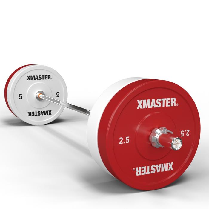 XMASTER Technique Plate Diameter 450mm Weightlifting Fitness gym CrossFit Training ROGUE ELEIKO - 2.5kg Sepasang