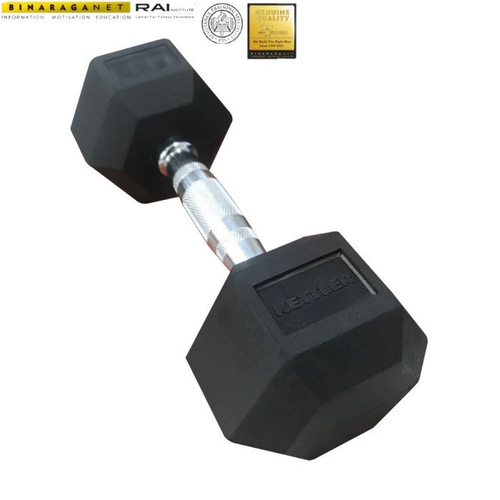 Kettler Fixed Hexagonal Dumbbell 8kg 706-030