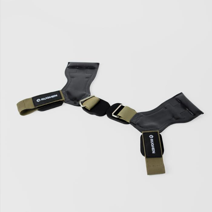 RUGHEN Wrist Hook Grip Strap - Black, S