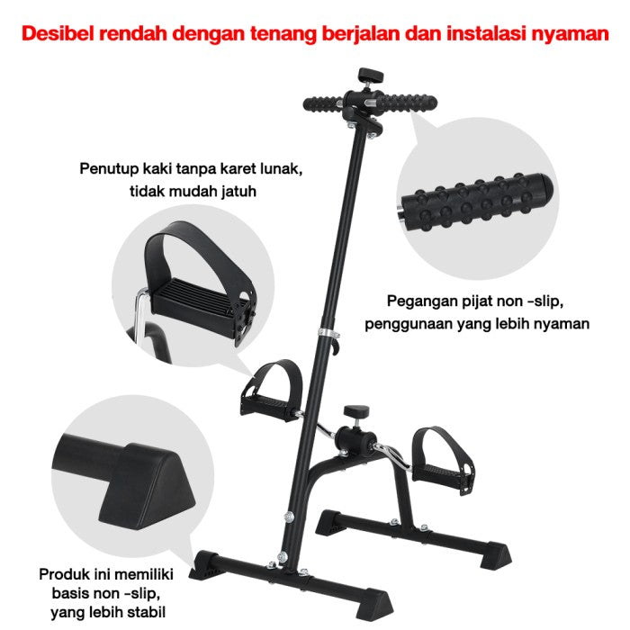 OneTwoFit Sepeda Statis Terapi Terapi Kaki dan Tangan Penderita