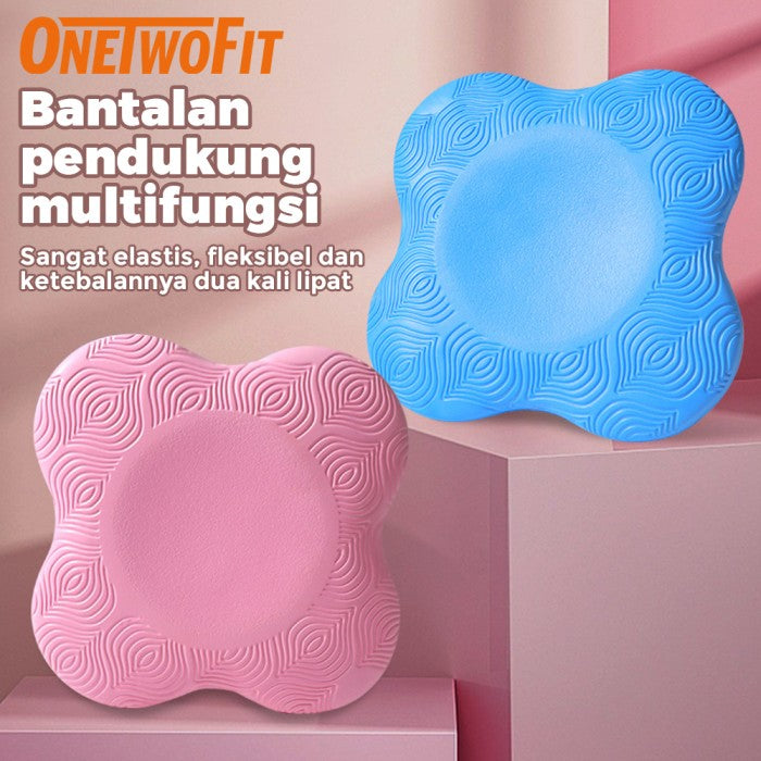 OneTwoFit Yoga Pad Knee Elbow Joint Support 2pcs Bantalan Lutut Yoga