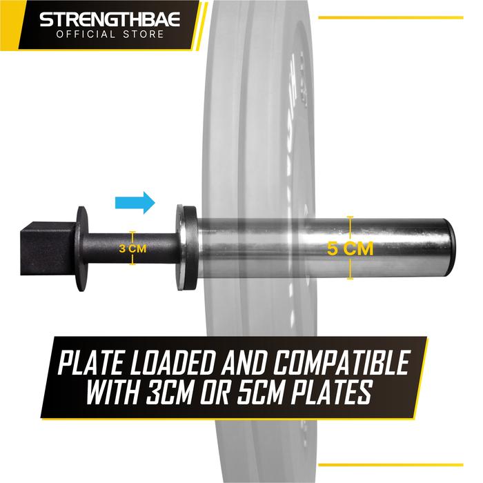 Single Tower Cable Machine Plate Loaded STRENGTHBAE Functional Trainer Wall Mounted Cable Crossover Pulldown Row Pushdown Mesin Kabel Gym - Cable Tower