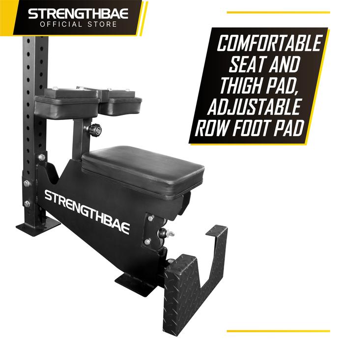 Lat Pulldown Row Combo STRENGTHBAE Pull Down Cable Rowing Back Machine Alat Latihan Punggung Gym