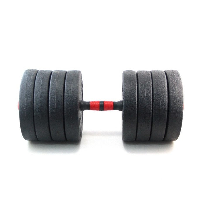 F208 READY 50KG DUMBBELL BARBEL SET ADJUSTABLE MULTIGUNA 2 IN 1