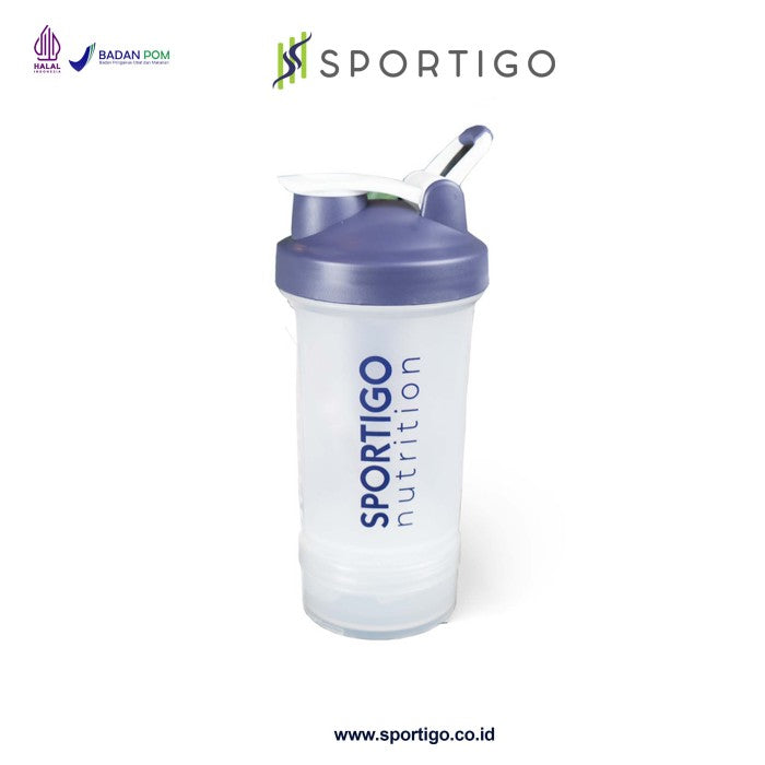 Sportigo Shaker Bottle Susu Whey Protein - 450 ml