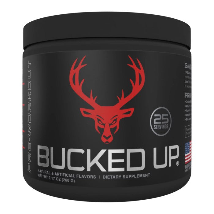 PRE WORKOUT BUCKED UP 260 GRAMS  - BLUE RAZ