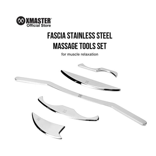XMASTER Fascia Stainless Steel Massage Tool Set