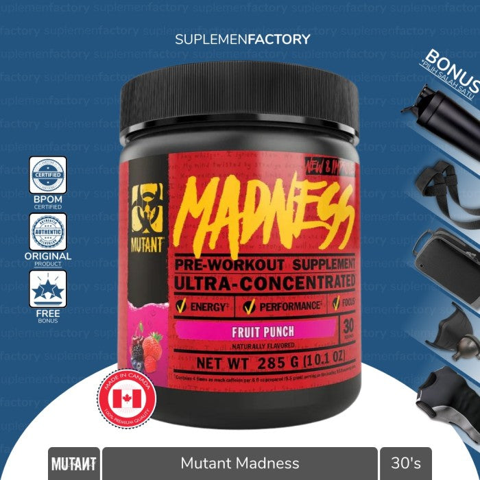 Mutant Madness 30 Serving Pre Workout BPOM