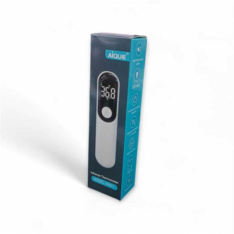 AIQUE Termometer Suhu Badan Digital Thermogun Infrared Dual Mode - AD811