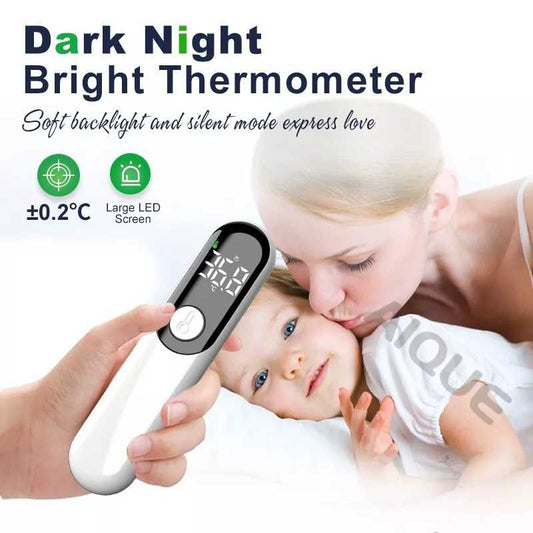 AIQUE Termometer Suhu Badan Digital Thermogun Infrared Dual Mode - AD811