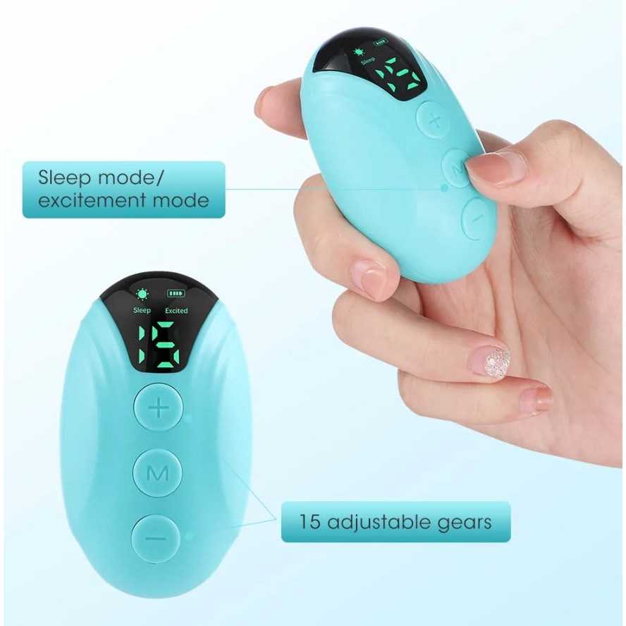 HYP Alat Bantu Tidur Genggam Sleep Aid Palm Calmer Low Frequency Pulse - HY40
