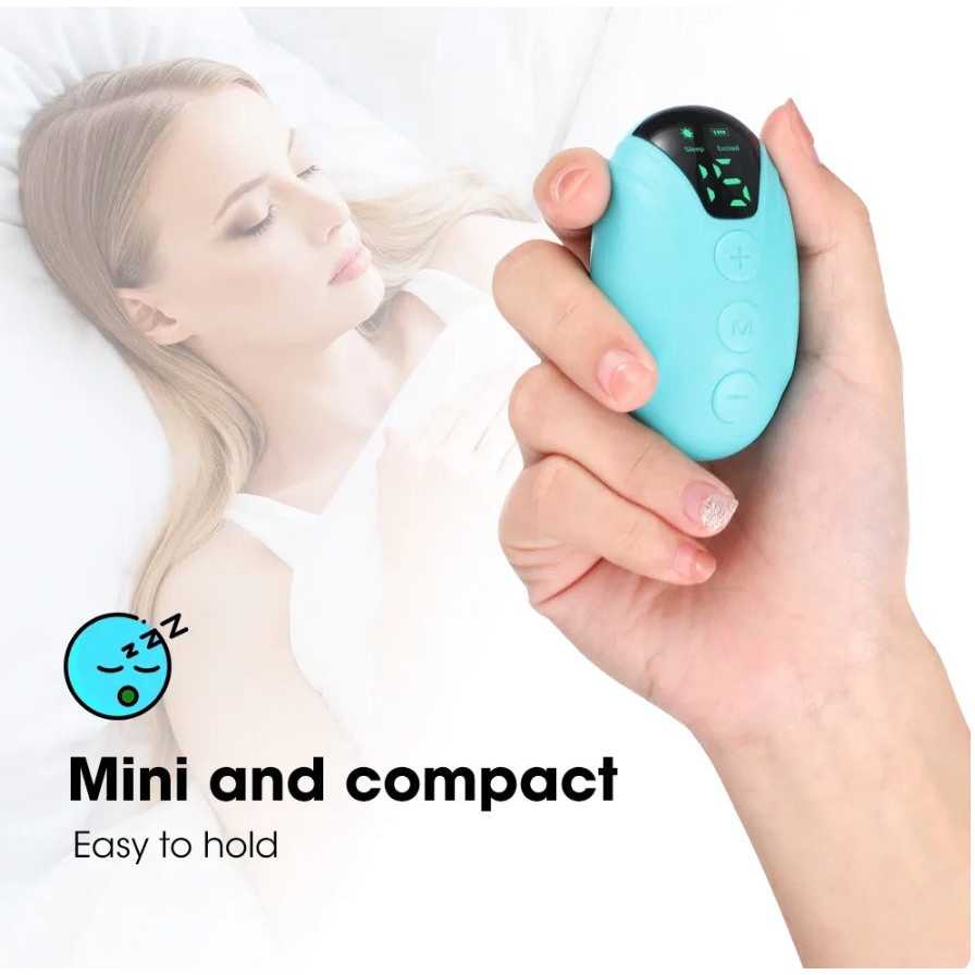HYP Alat Bantu Tidur Genggam Sleep Aid Palm Calmer Low Frequency Pulse - HY40