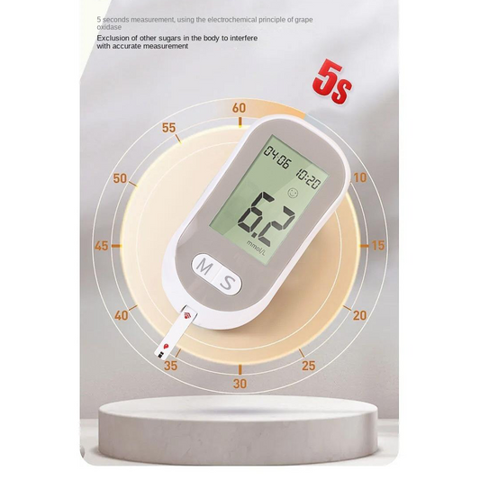 XIUDA Alat Cek Gula Darah Glucometer Kit 50 Test Strips - G058
