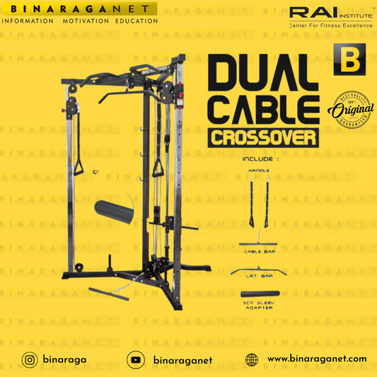 Dual Cable Crossover Station Machine Cross Over Bodymaster