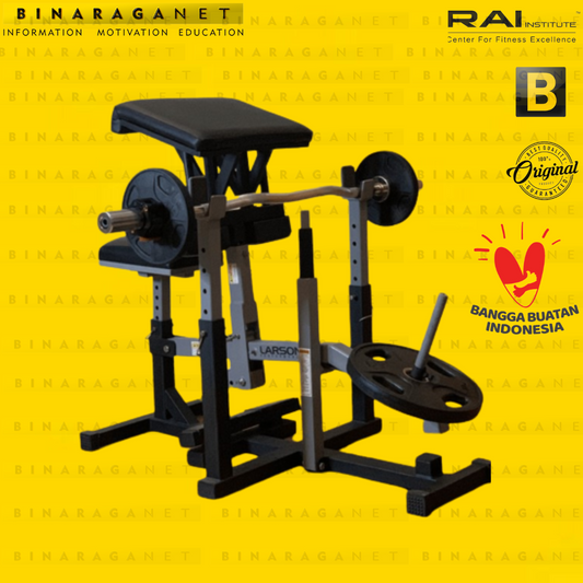 Leg Press Hack Squat + Calf Raise + Preacher Curl Larson Original