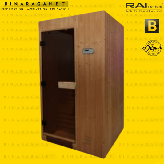 Sanspa Lemari Sauna 120x120x208cm - Cokelat