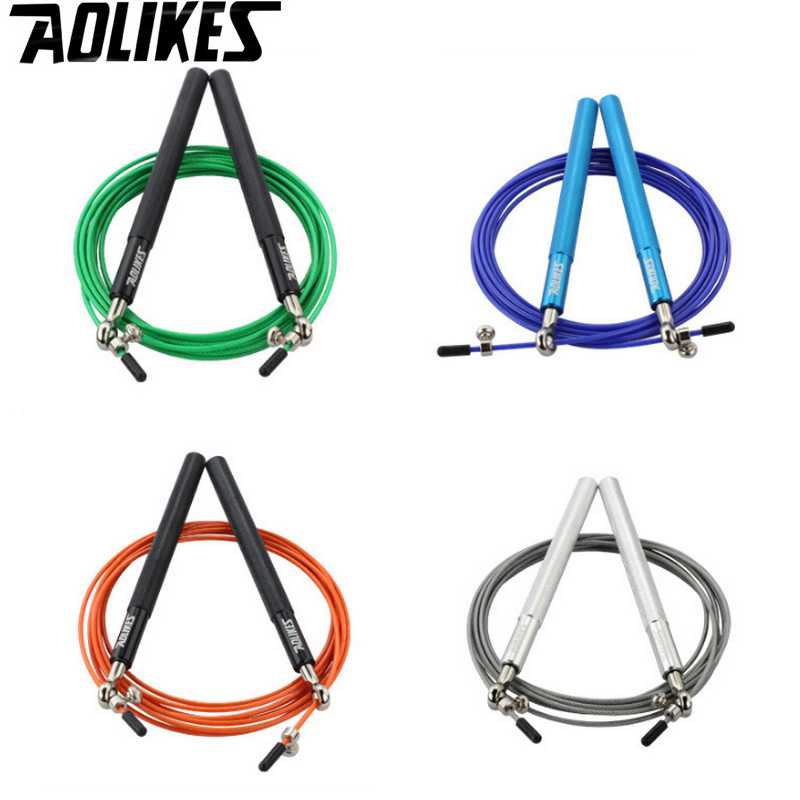 AOLIKES Tali Skipping Jump Rope Steel Wire Bearing - 3202