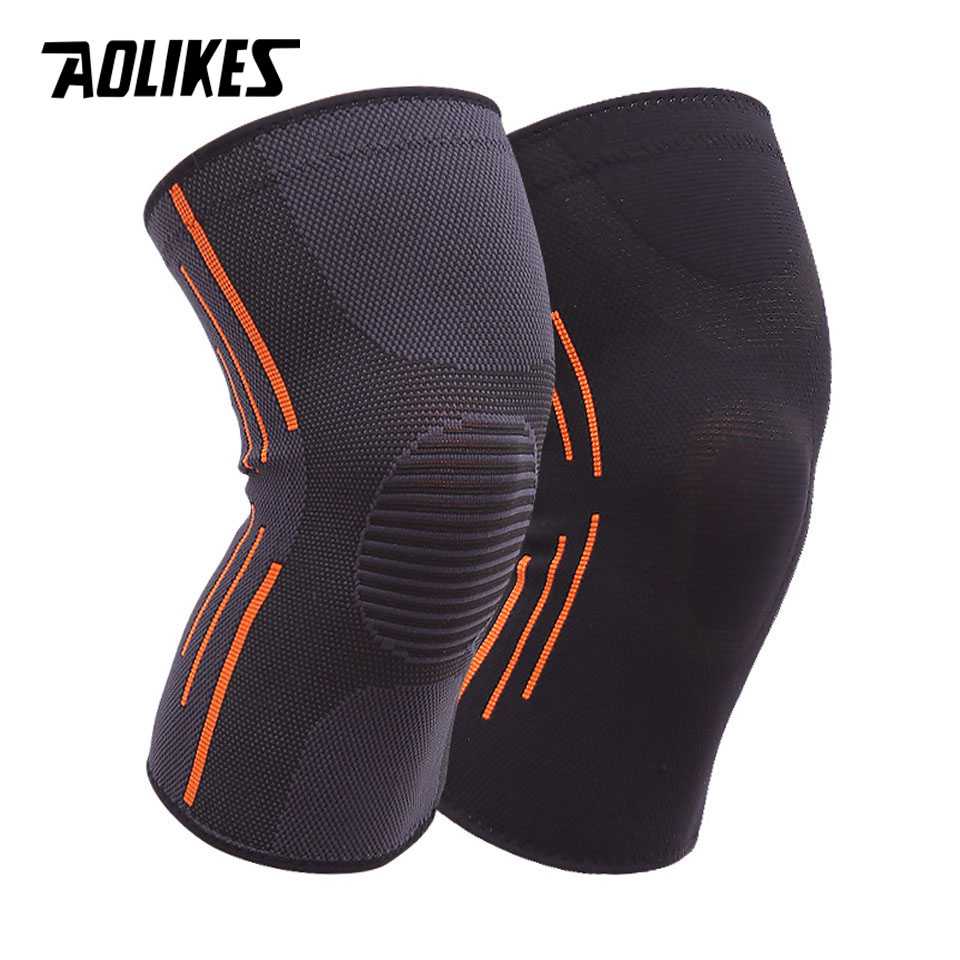 AOLIKES Pelindung Lutut Knee Protection Pad Braces Fitness 1 Pair - 7719