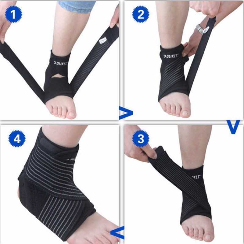 AOLIKES Penyangga Engkel Sport Ankle Support 1 PCS - 4546