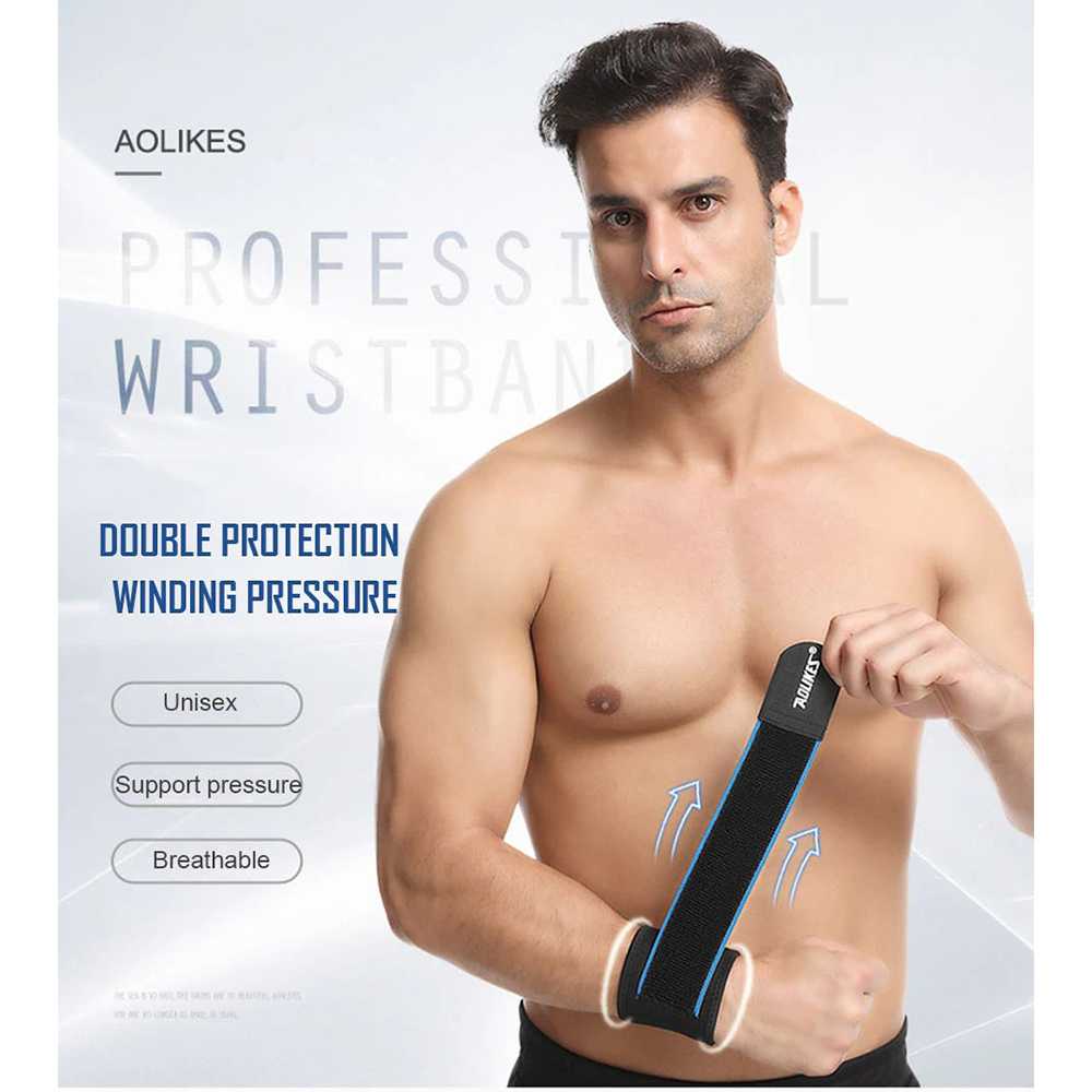 AOLIKES Pelindung Pergelangan Tangan Adjustable Wristband 1 PCS - A-7938