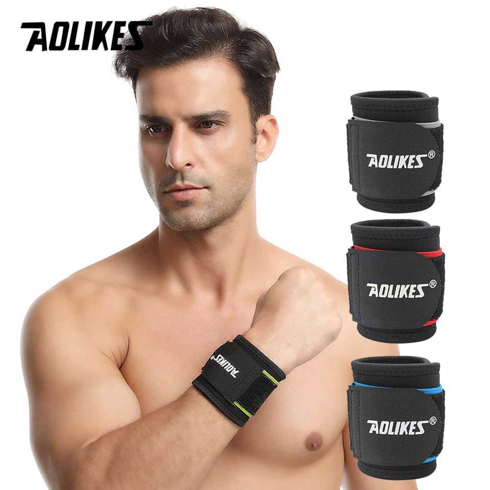 AOLIKES Pelindung Pergelangan Tangan Adjustable Wristband 1 PCS - A-7938