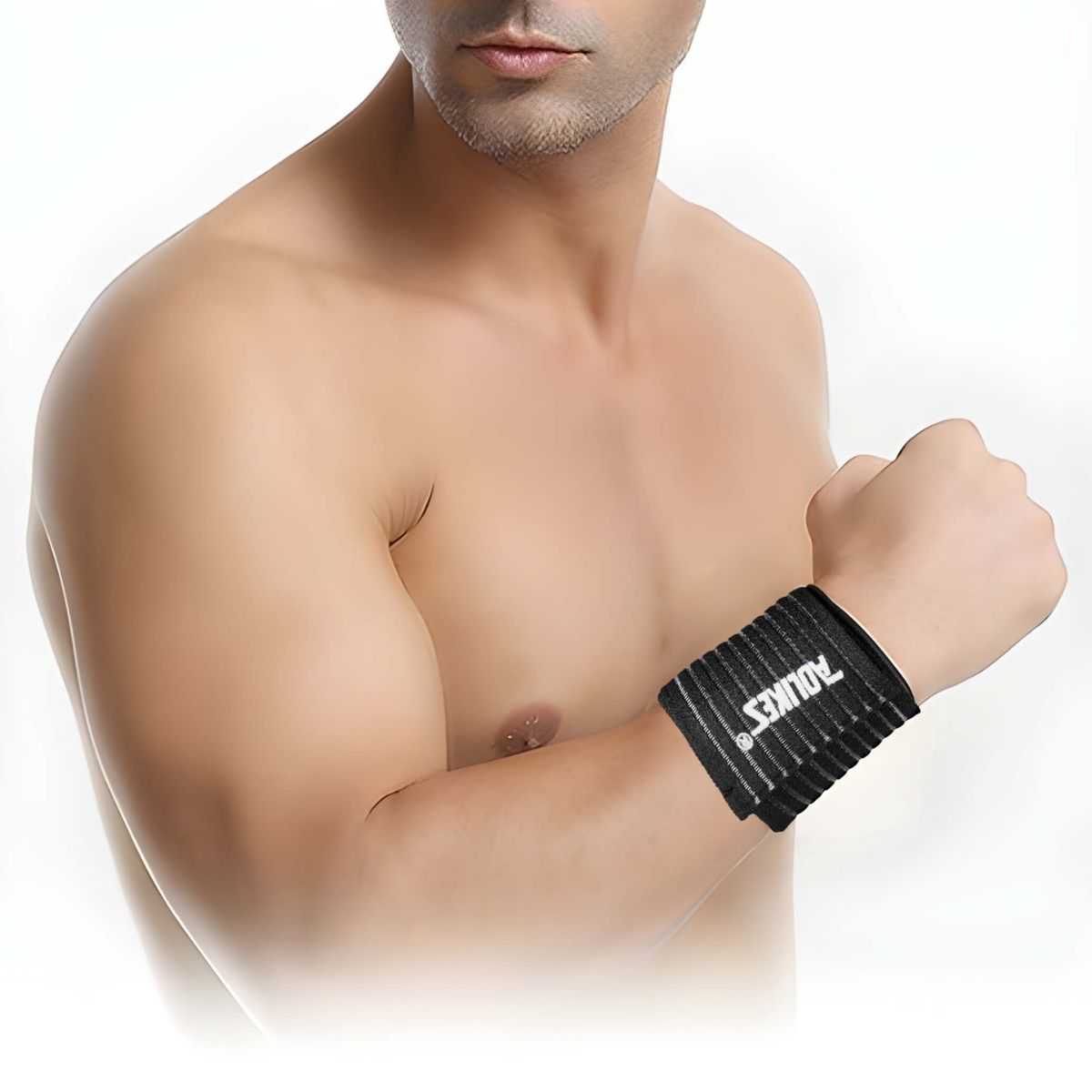 AOLIKES Pelindung Pergelangan Tangan Support Fitness Olahraga - 1526