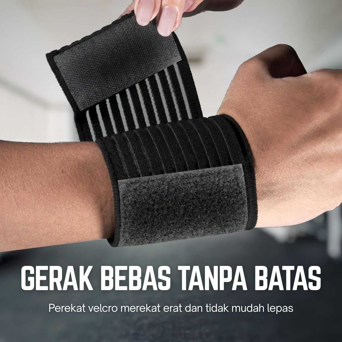AOLIKES Pelindung Pergelangan Tangan Support Fitness Olahraga - 1526