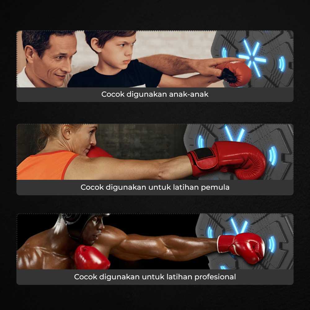 APWIKOGER Mesin Tinju Music Boxing Machine Wall Target Bluetooth - AG5