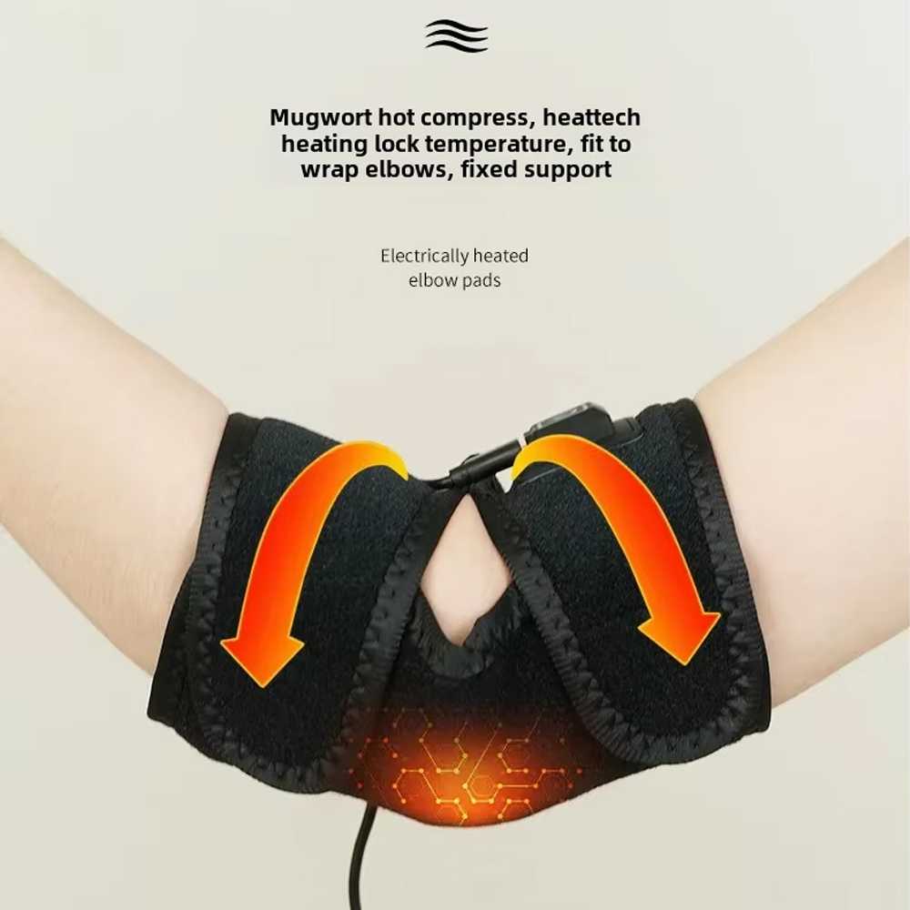 AUTOFY Alat Terapi Siku Hot Compress Elbow Brace Pain Relief USB - AT3