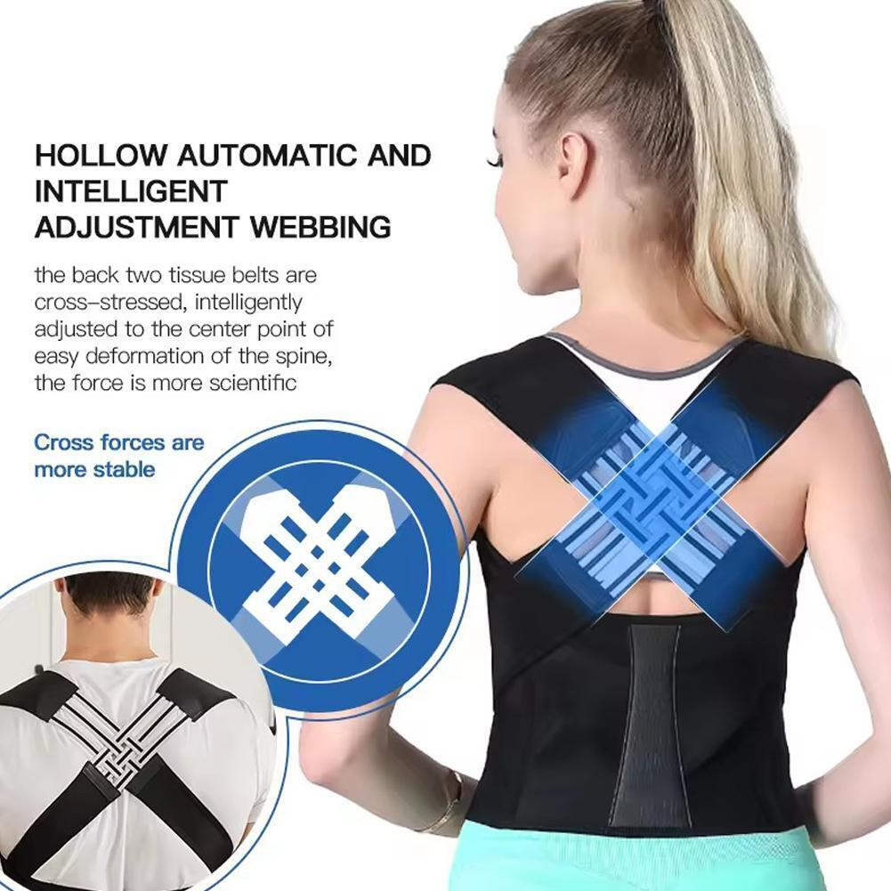 AXZENIA Rompi Korektor Postur Terapi Punggung Back Support Breathable - AX01